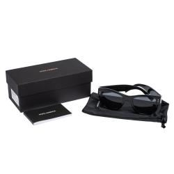 Pre Owned Dolce & Gabbana Black/Grey DG4338F Sunglasses