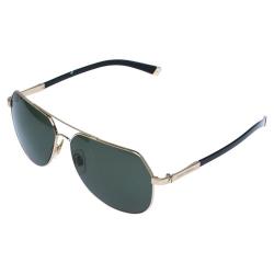 Dolce & Gabbana Green Polarized/Pale Gold Sand DG2133K Sunglasses