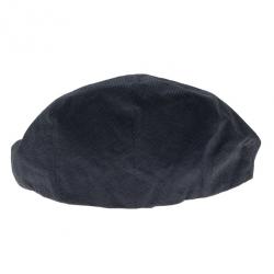 Pre Owned Dolce and Gabbana Grey Striped Cap Size 58