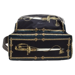 Dolce & Gabbana Black Nylon Knight Uniform Backpack