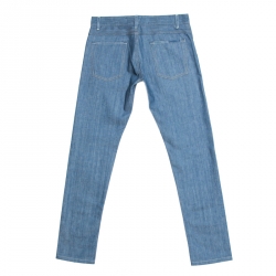 Pre Owned بنطلون جينز دولتشي أند غابانا قصة مستقيمة دنيم أزرق S