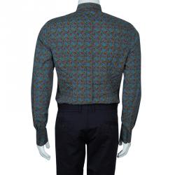 مملوكة مسبقًا Dolce and Gabbana Men's Chili Print Shirt M