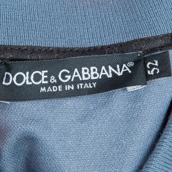 Pre Owned تيشيرت بولو دولتشي أند غابانا مارلين مونرو رصا�صي مطبوع XL