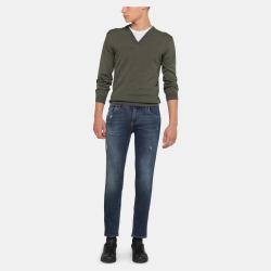 Pre Owned Dolce & Gabbana Cotton Jeans 50