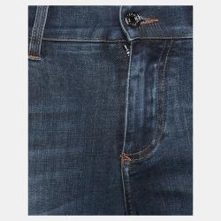 Pre Owned Dolce & Gabbana Cotton Jeans 50