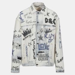 Pre Owned Dolce & Gabbana Cotton Denim Jacket 48