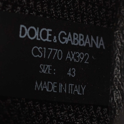 Pre Owned Dolce & Gabbana Multicolor Mesh and Leather NS1 Sneakers Size 43