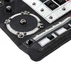 مملوكة مسبقًا حقيبة يد صغيرة دولتشي أند غابانا راديو نايلون سوداء