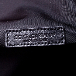 Dolce and Gabbana Multicolor Coated Canvas Vulcano Tape Backpack