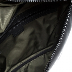 Pre Owned Dolce and Gabbana Black Neoprene Fabric Palermo Tecnico Crossbody Bag