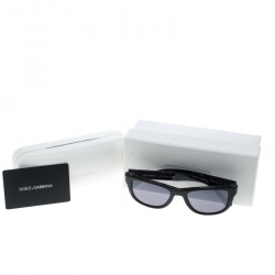 Dolce and Gabbana Black DG4284 Wayfarer Sunglasses