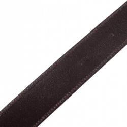 Pre Owned حزام دولتشي أند غابانا جلد بني إبزيم D&G 95 سم