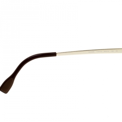 Pre Owned Dolce & Gabbana Gold/Brown Gradient DG6086 Aviator Sunglasses