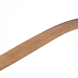 Pre Owned حزام دولتشي آند غابانا جلد أسود 115 سم