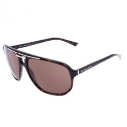 Pre Owned Dolce and Gabbana Black Men Aviators
