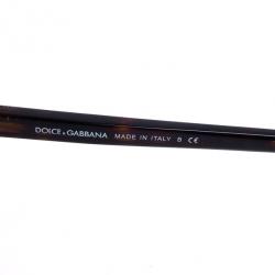 Pre Owned Dolce and Gabbana Black Men Aviators
