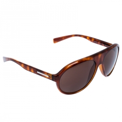 Dolce & Gabbana Honey Brown/Brown DG 6080 Aviator Sunglasses