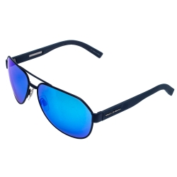 Pre Owned Dolce & Gabbana Dark Blue/ Blue Mirrored DG 2149 Aviator Sunglasses