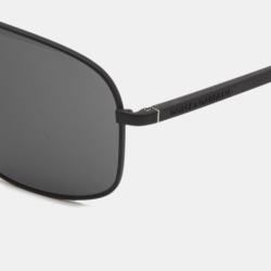 مملوكة مسبقًا Dolce & Gabbana Black DG2154 Aviator Sunglasses
