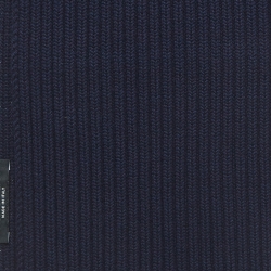 Pre Owned Dolce & Gabbana Navy Blue Rib Knit Muffler 