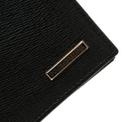 Dolce and Gabbana Black Leather Bifold Card Holder