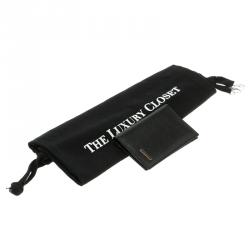 Dolce and Gabbana Black Leather Bifold Card Holder