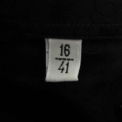 Pre Owned قميص دولتشي أند غابانا قطن أزرق كحلي L