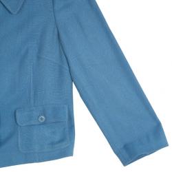 Pre Owned Dolce and Gabbana Button Up Jacket S