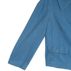 Pre Owned Dolce and Gabbana Button Up Jacket S