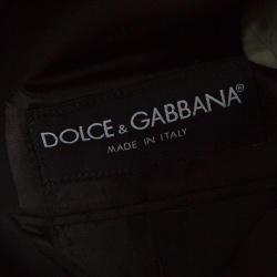 مملوكة مسبقًا Dolce and Gabbana Black Wool Tailored Suit XL