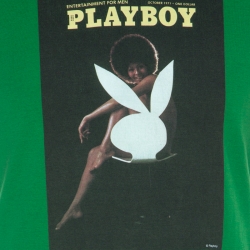 Pre Owned  قميص دولتشي أند غابانا فينتدج بنقوش بلايبوي أخضر L