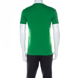 Pre Owned  قميص دولتشي أند غابانا فينتدج بنقوش بلايبوي أخضر L