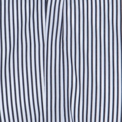 Pre Owned  قميص دولتشي أند غابانا بأزرار على الوجه قطن مخطط دوبي مونوكروم ذهبي L