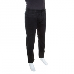 Pre Owned Dolce and Gabbana Black Denim Classic Fit Jeans XL