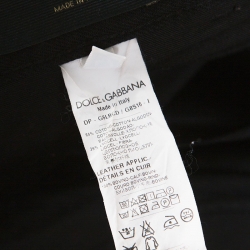 Pre Owned Dolce and Gabbana Black Denim Classic Fit Jeans XL