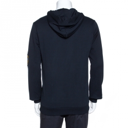 مملوكة مسبقًا سويت شيرت هودي دولتشب أند غابانا حليات حيوانات قطن أزرق ميدنايت L