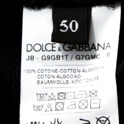 مملوكة مسبقًا سويت شيرت هودي دولتشب أند غابانا حليات حيوانات قطن أزرق ميدنايت L