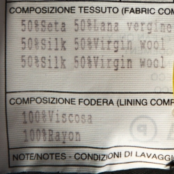 Pre Owned Dolce & Gabbana Grey Wool and Silk Blend Tailored Suit XL