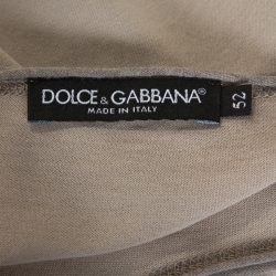 Pre Owned Dolce & Gabbana Graphic Print Cotton Round Neck T Shirt XL 