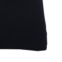 مملوكة مسبقًا Dolce and Gabbana Men's Black Cotton Polo Shirt XXL