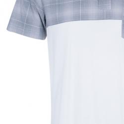 Pre Owned قميص رجالي دولتشي أند غابانا طبع كاروهات متباينه كاجوال XXL