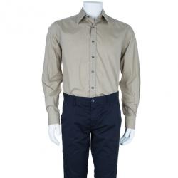 Pre Owned Dolce and Gabbana Tailored Fit Men's Shirt L