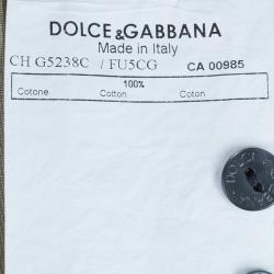 Pre Owned Dolce and Gabbana Tailored Fit Men's Shirt L