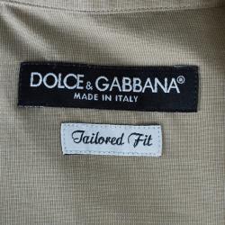 Pre Owned Dolce and Gabbana Tailored Fit Men's Shirt L