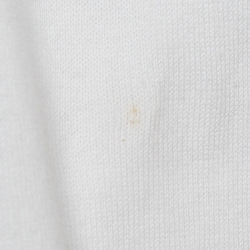 Pre Owned Dolce & Gabbana White Crown Embroidered Cotton Crew Neck T-shirt L