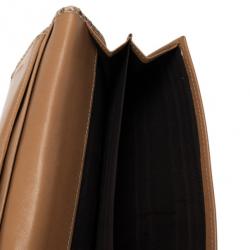 Pre Owned Dolce and Gabbana Multicolor Python Flap Wallet