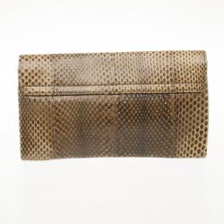 Pre Owned Dolce and Gabbana Python Wallet 