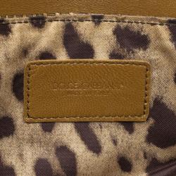 Pre Owned Dolce and Gabbana Python Wallet 