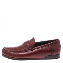 Pre Owned حذاء لوفرز دولتشي أند غابانا جينوفا جلد أخضر مقاس 43