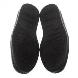 Pre Owned حذاء لوفرز دولتشي أند غابانا هورسبيت كانفاس بني مقاس 41.5